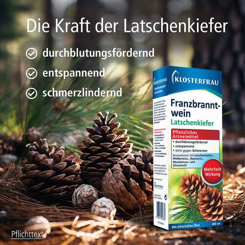 Klosterfrau Franzbranntwein Latschenkiefer Dosierflasche  - 2