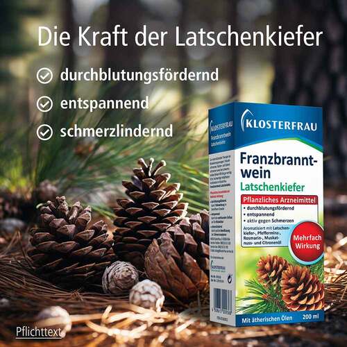 Klosterfrau Franzbranntwein Latschenkiefer Dosierflasche  - 2