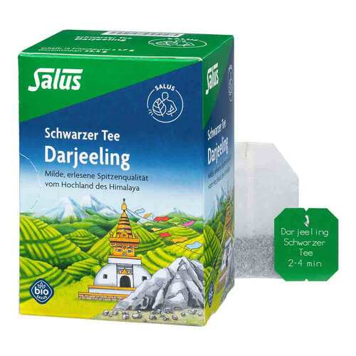 Darjeeling schwarzer Tee Bio Salus Filterbeutel - 1