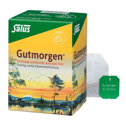 Gutmorgen Kr&auml;utertee mit nat&uuml;rlich.Aroma Salus Fbeutel  - 1