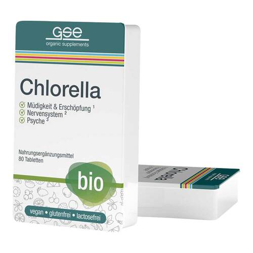 Gse Chlorella 500 mg Bio Naturland Tabletten - 1