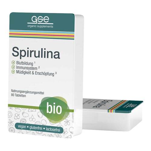 Gse Spirulina 500 mg Bio Naturland Tabletten - 1