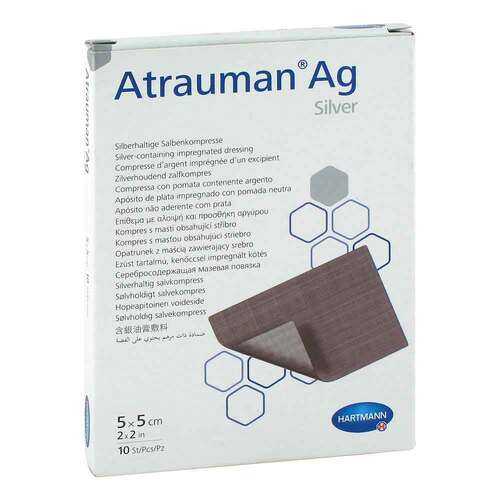 ATRAUMAN Ag 5x5 cm steril Kompressen - 1