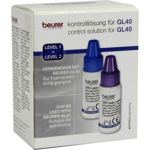 Beurer GL40 Kontrolll&ouml;sung - 1