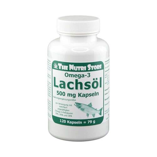 Omega-3 Lachs&ouml;l 500 mg Kapseln - 1