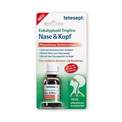 Tetesept Eukalyptus&ouml;l Tropfen Nase &amp; Kopf - 1
