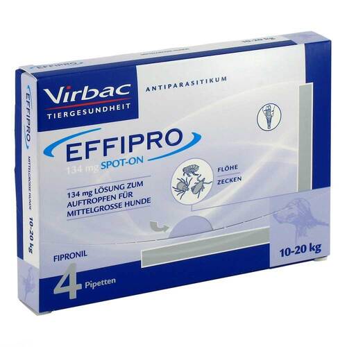 Effipro 134 mg piperitae L&ouml;sung z.Auftropf.f&uuml;r mittelgr&ouml;&szlig;e Hund - 1