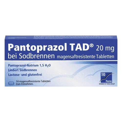 Pantoprazol Tad 20 mg b.Sodbrenn. magensaftresistent Tabletten  - 1