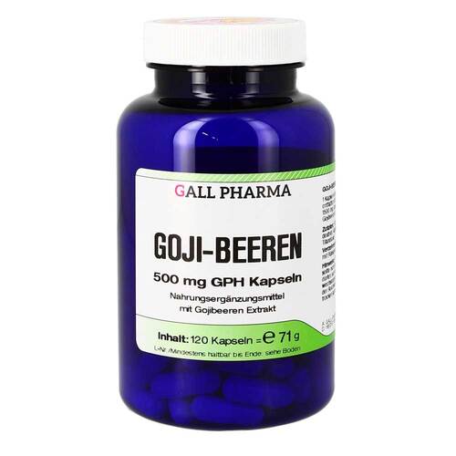 Goji Beeren 500 mg Gph Kapseln - 1