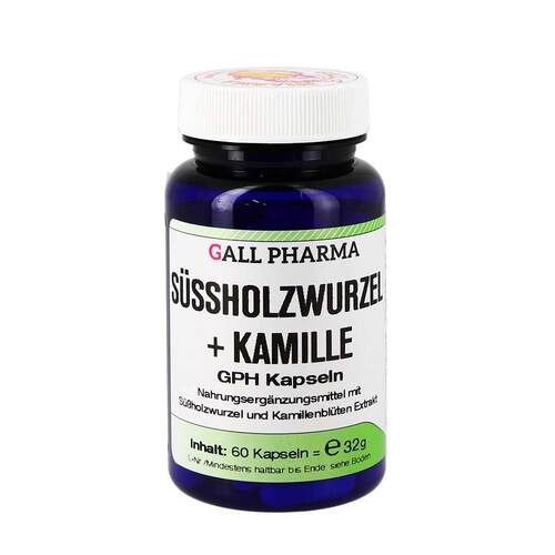 S&uuml;ssholzwurzel + Kamille Gph Kapseln - 1