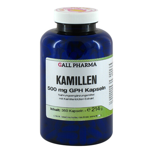Kamillen 500 mg Gph Kapseln - 1