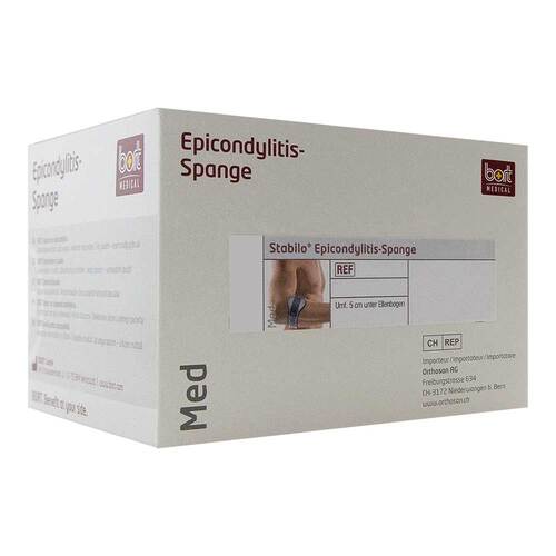 Bort Stabilo Epicondylitis-Spange Gr&ouml;&szlig;e 4 grau - 1