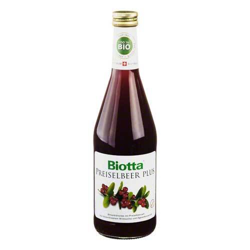 Biotta Bio Preiselbeer Plus Saft - 1