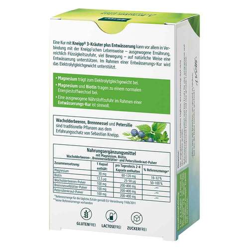 KNEIPP 3-Kr&auml;uter Entw&auml;sserung Kapseln - 2