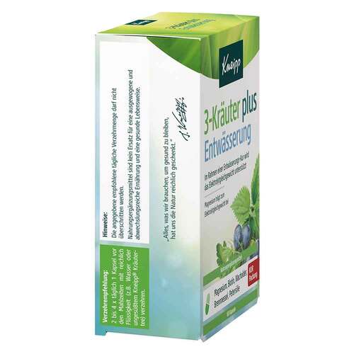 KNEIPP 3-Kr&auml;uter Entw&auml;sserung Kapseln - 4