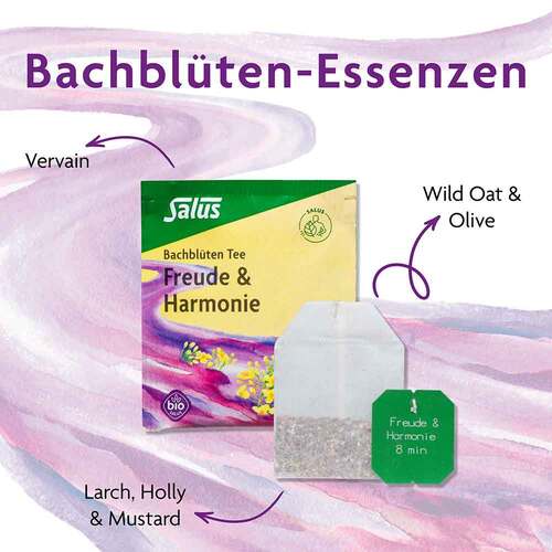 Bachbl&uuml;ten Tee Freude &amp; Harmonie Bio Salus Fbeutel  - 2