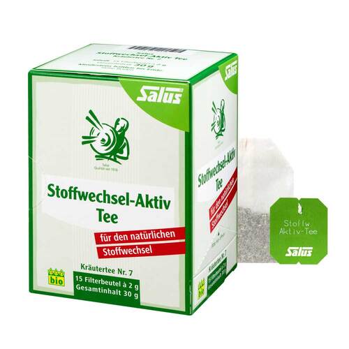 STOFFWECHSEL-AKTIV Tee Kr&auml;utertee Nr.7 Bio Salus - 1