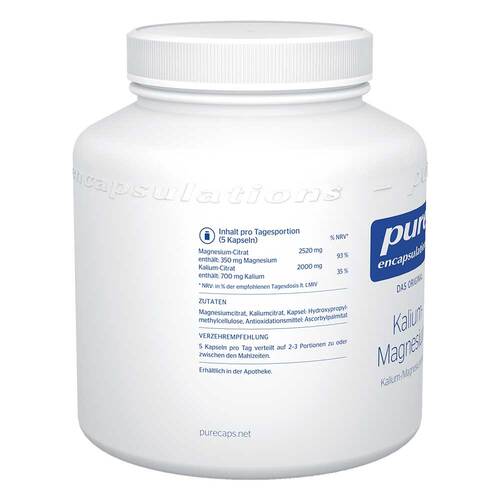 Pure Encapsulations Kalium Magnesium Citrat Kapseln - 3