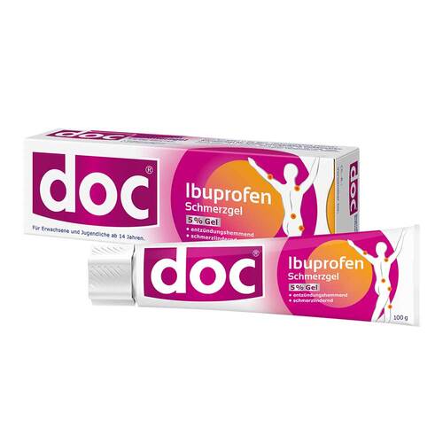 Doc Ibuprofen Schmerzgel 5% - 1