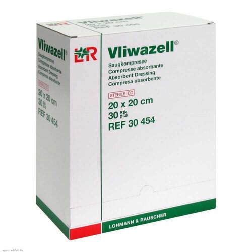 VLIWAZELL Saugkompressen steril 20x20 cm - 1