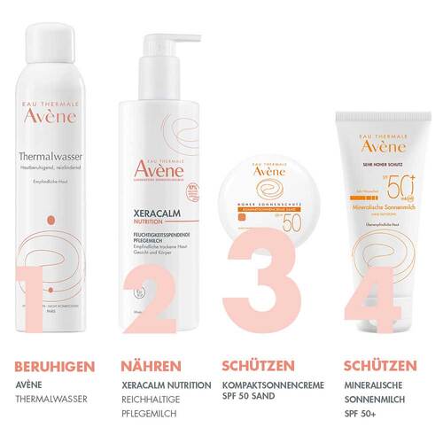 Avene Kompaktsonnencreme Spf 50 sand 2010 - 5