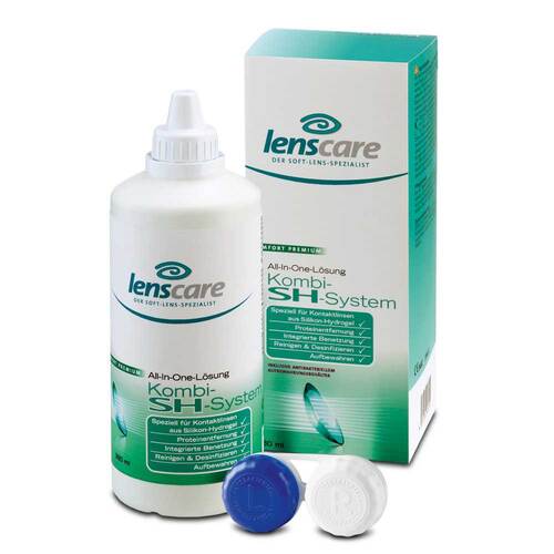 Lenscare Kombi SH System L&ouml;sung + 1 Beh&auml;lter - 1