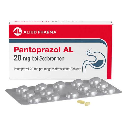 Pantoprazol AL 20 mg bei Sodbr.magensaftresistent Tabletten  - 1