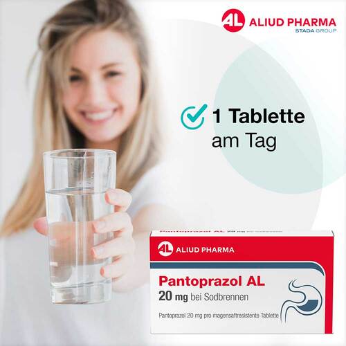 Pantoprazol AL 20 mg bei Sodbr.magensaftresistent Tabletten  - 2