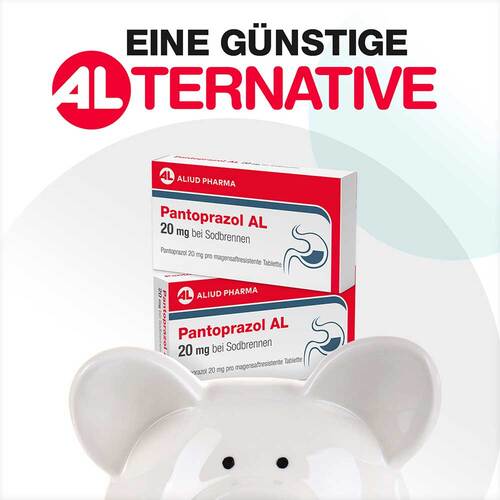 Pantoprazol AL 20 mg bei Sodbr.magensaftresistent Tabletten  - 5