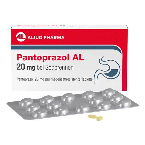 Pantoprazol AL 20 mg bei Sodbr.magensaftresistent Tabletten  - 1