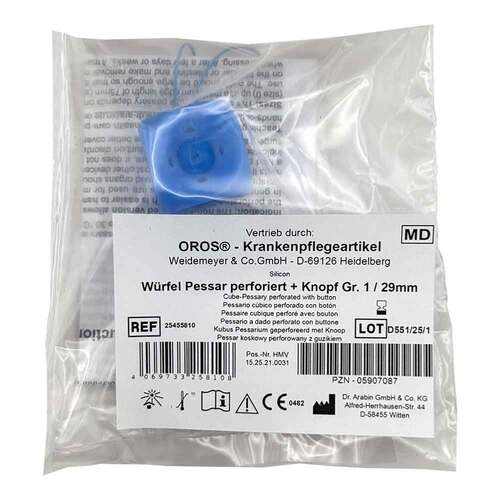 W&uuml;rfelpessar perforiert 29 mm Gr&ouml;&szlig;e 1 - 1