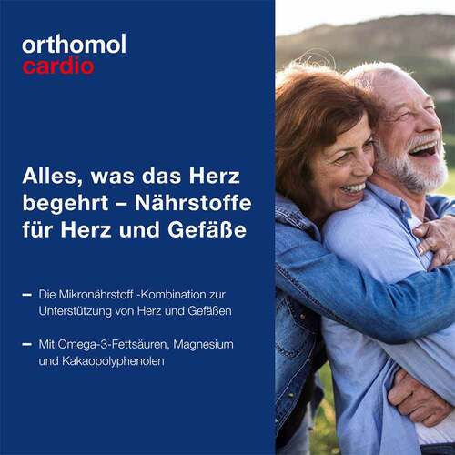 Orthomol Cardio Granulat / Kapseln /Tabletten Kombipack. - 3