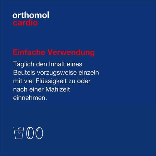 Orthomol Cardio Granulat / Kapseln /Tabletten Kombipack. - 5