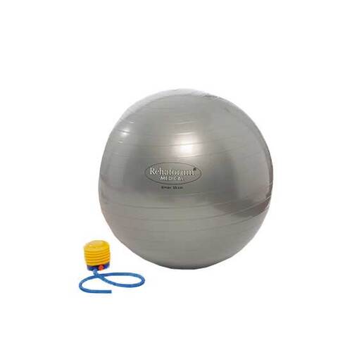 GYMNASTIKBALL Rehaforum 75 cm silber metallic - 1