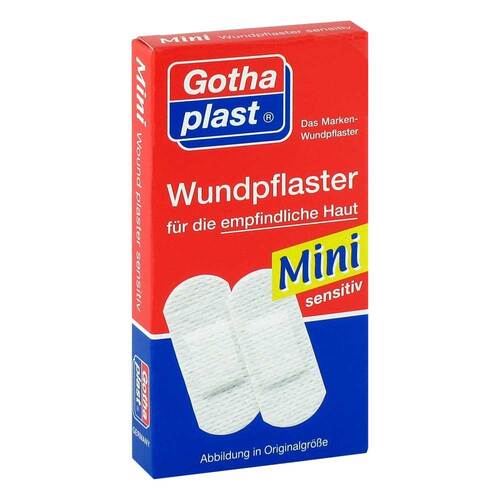 Gothaplast Wundpflaster Mini sensitiv 1,7x4 cm - 1