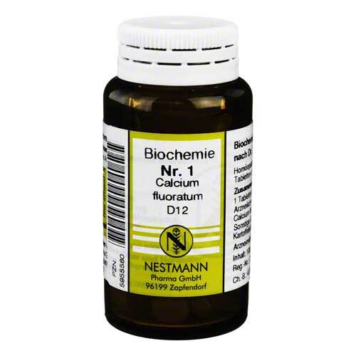 Biochemie 1 Calcium fluoratum D 12 Tabletten - 1