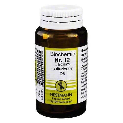BIOCHEMIE 12 Calcium sulfuricum D 6 Tabletten - 1