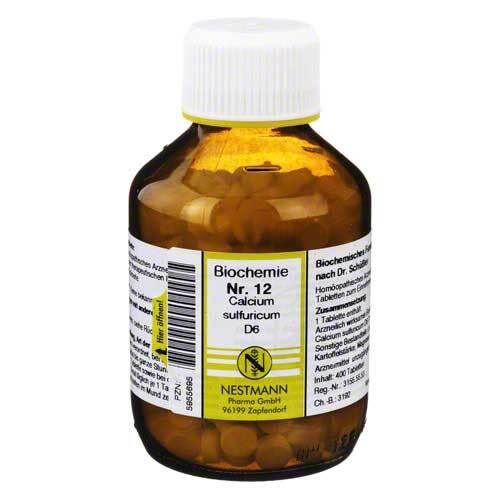 BIOCHEMIE 12 Calcium sulfuricum D 6 Tabletten - 1