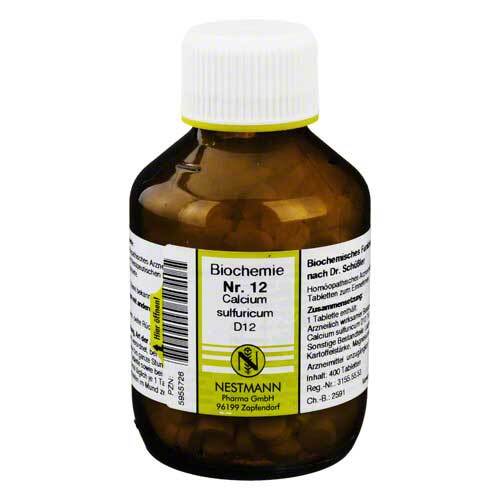 BIOCHEMIE 12 Calcium sulfuricum D 12 Tabletten - 1