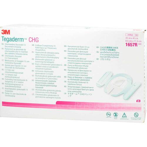 Tegaderm Chg I.V. Fixierverband 8,5x11,5 cm 1657R - 1