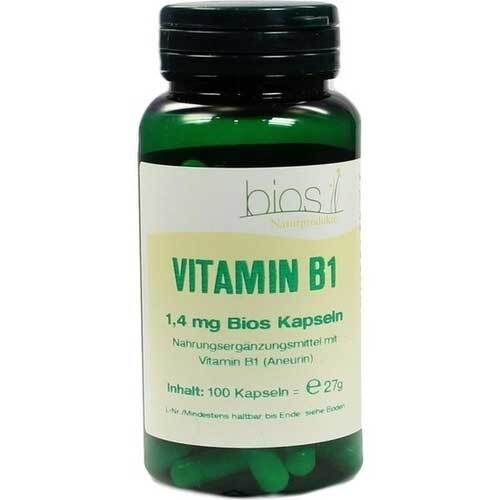 Vitamin B1 1,4 mg Bios Kapseln - 1