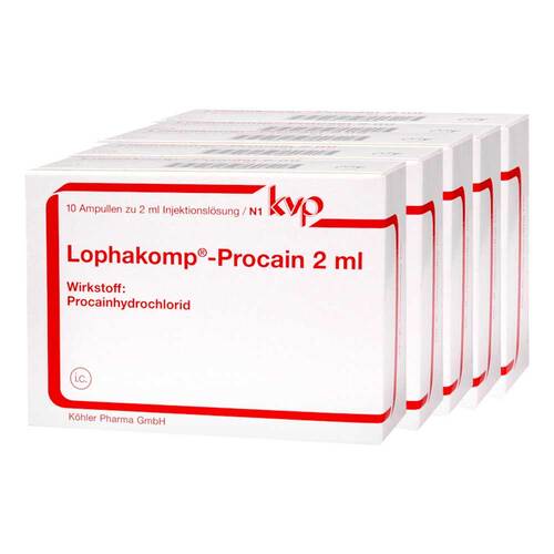 Lophakomp Procain 2 ml Injektionsl&ouml;sung - 1