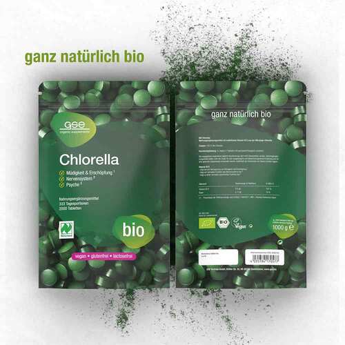 Gse Chlorella 500 mg Bio Naturland Tabletten - 2