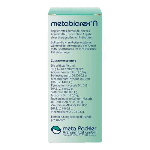 Metabiarex N Mischung - 2