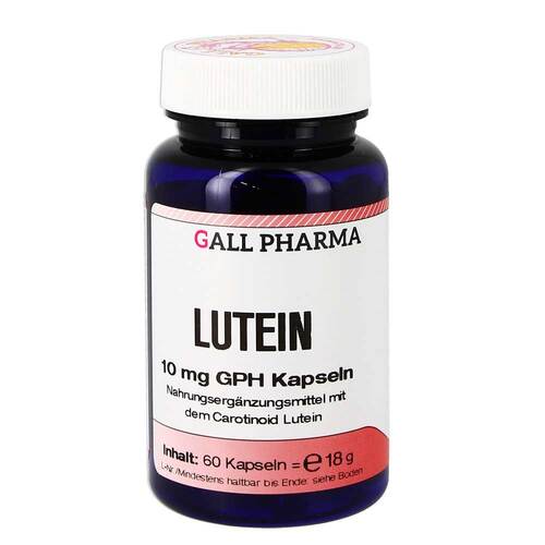 Lutein 10 mg Gph Kapseln - 1