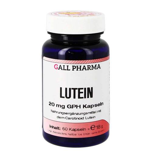 Lutein 20 mg Gph Kapseln - 1