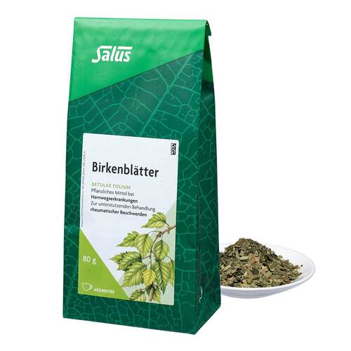 Birkenbl&auml;tter Tee Bio Betulae folium Salus - 1
