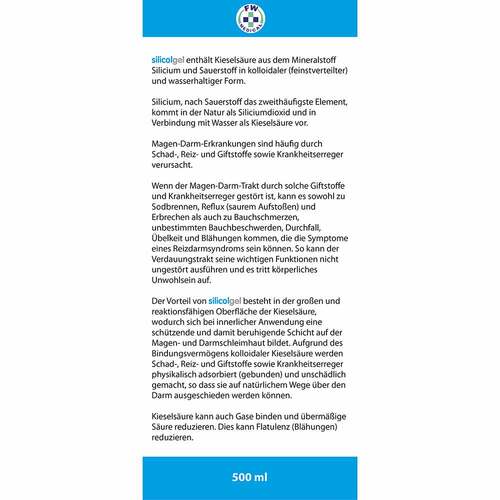 SILICOLGEL gegen Magen-Darm-Erkrankungen - 5