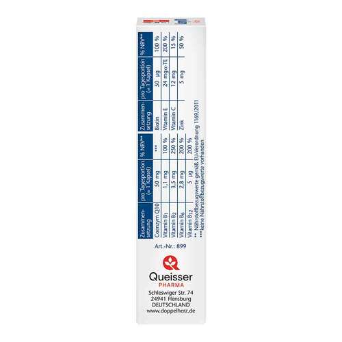 Doppelherz Coenzym Q10 + B Vitamine Kapseln - 4