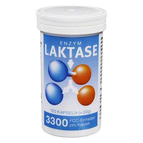 Laktase 3.300 Fcc Enzym Kapseln - 1